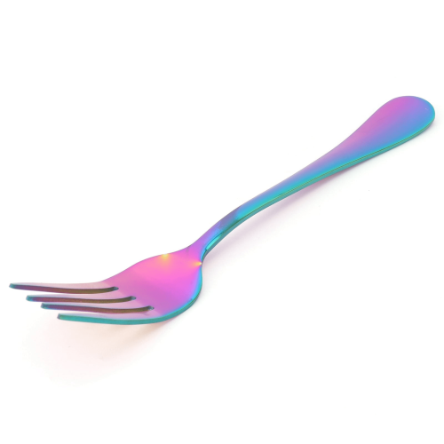 Cutlery, Dinner Forks Forks For Birthdays For Family Dinners Rainbow Colors Cutlery, Dinner Forks Forks For Birthdays For Family Dinners Rainbow Colors