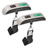 5 Core Digital Luggage Scale Travel Weight Scales Portable for Packages Bag Suitcases TSA Approved 400 lbs Capacity Bascula De Peso kg Y Libras w Hook